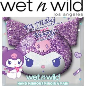 Wet-n-Wild My Melody 50th Anniversary Kuromi Hand Mirror